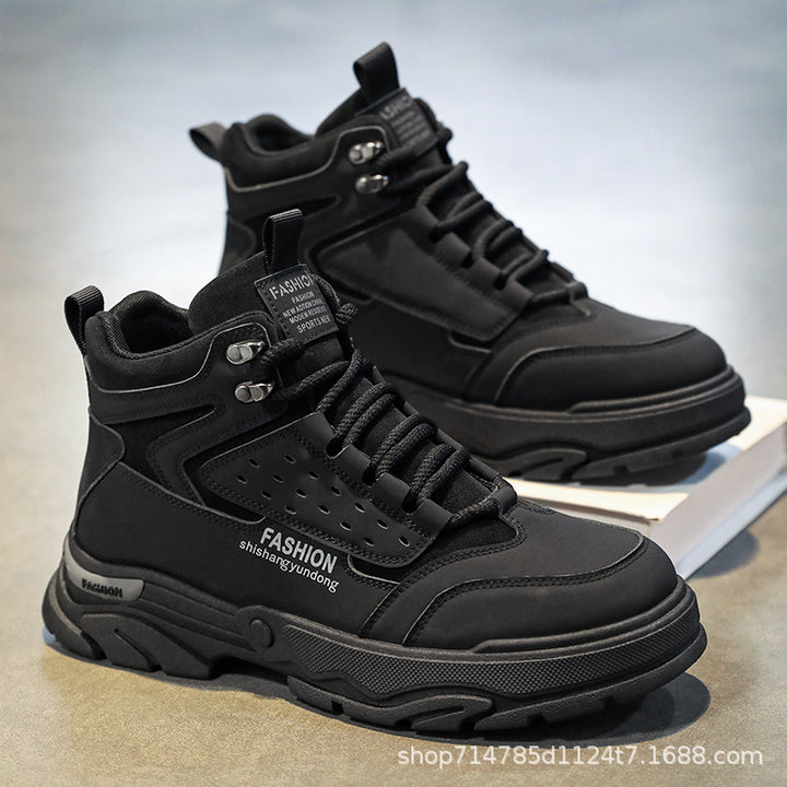Herrer Rugged Utility High-Top Sneakers Stilla