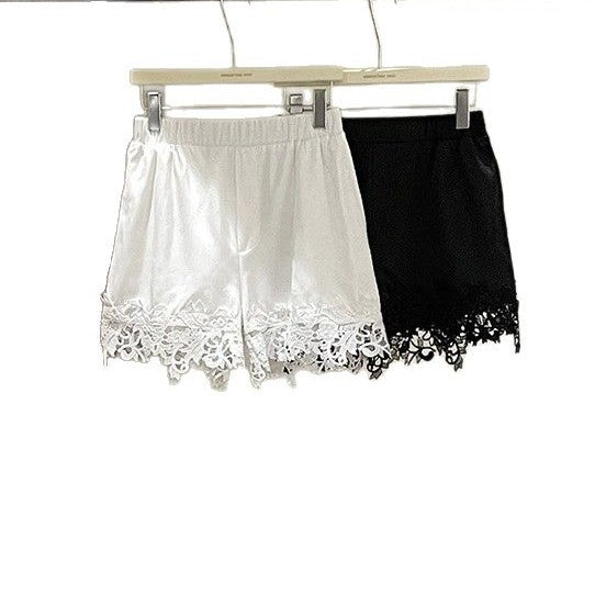 Dame Shorts med Spidsafslutning Stilla