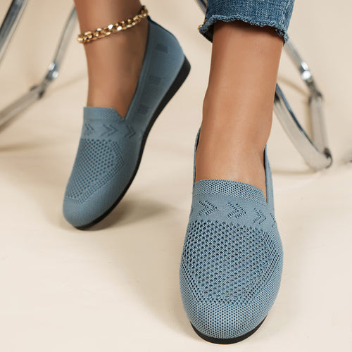 Dame åndbare Slip-On Sneakers Stilla