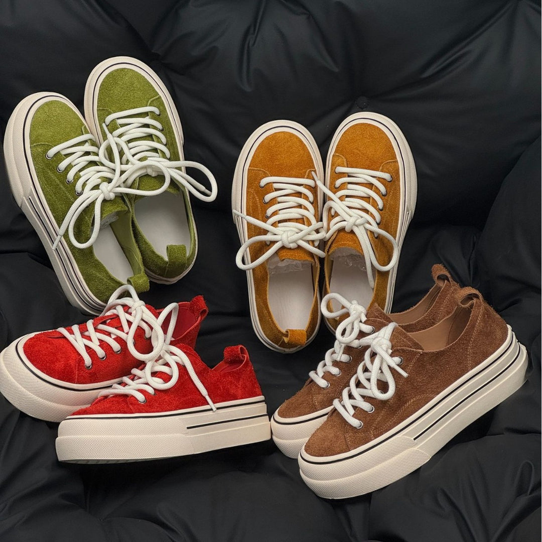 Dame Mode Sneakers lavet af højkvalitets ruskind Stilla
