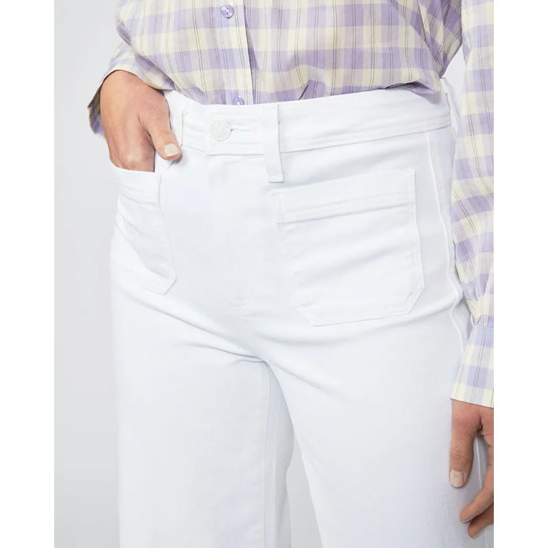 Dame Flared Jeans i et elegant snit med høj talje og bredt ben Stilla