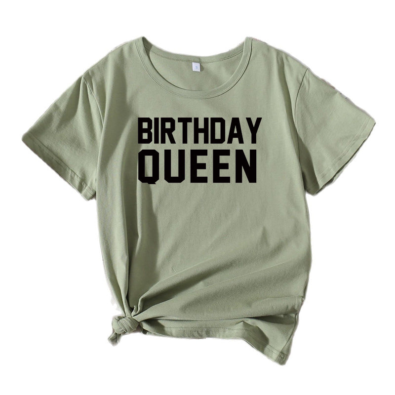 Dame Fritids Fødselsdag Fest T-Shirt Stilla