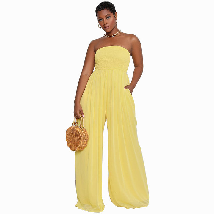 Dame Størrelse Jersey Overall Stilla