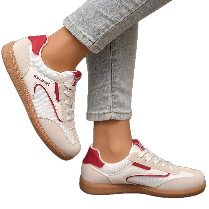 Dame Sporty Sneakers med åndbart mesh-overflade og skridsikker sål Stilla