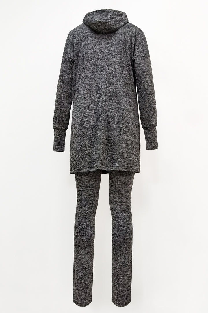 Dame sporty afslapningstøj med forlænget overdel og leggings Stilla