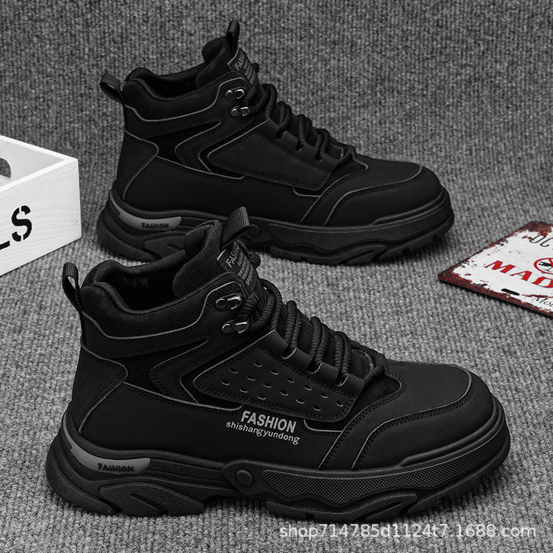 Herrer Rugged Utility High-Top Sneakers Stilla