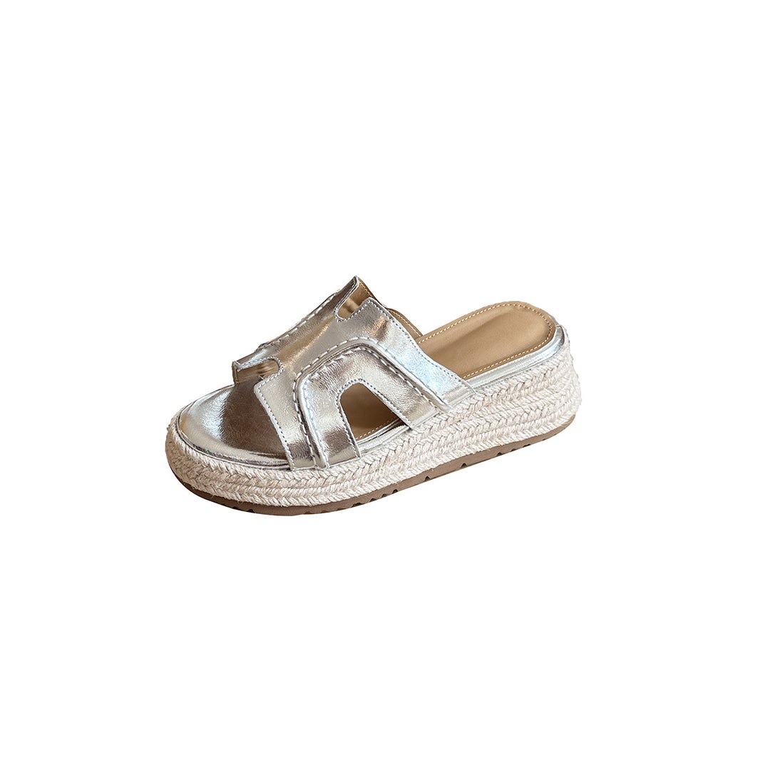 Femme Casual Espadrille Slide Sandaler Stilla