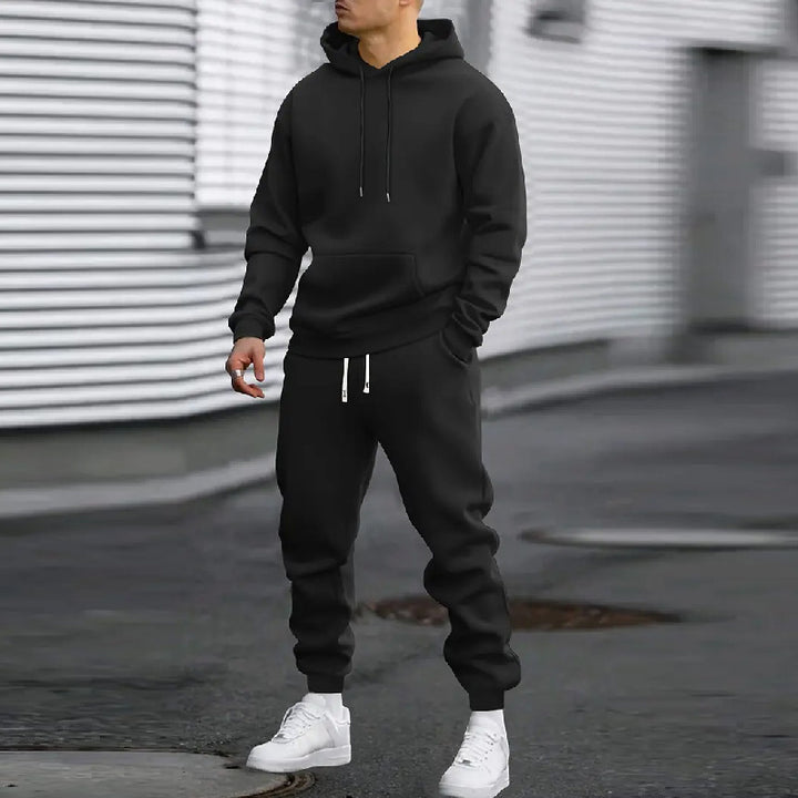 Herreur sporty hoodie tracksuit lavet af høj kvalitet svedstof Skovae