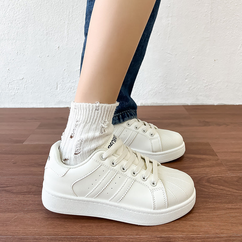 Dame Sporty Sneakers med åndbar overfladestruktur og fleksibel sål Stilla