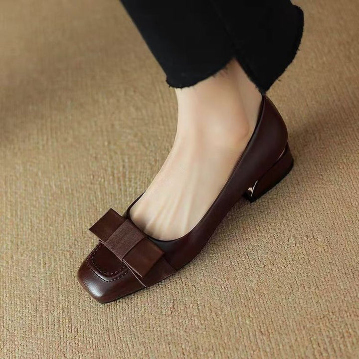 Damer elegante Ballerina-sko med smart sløjfedetalje og behagelig indersål Stilla