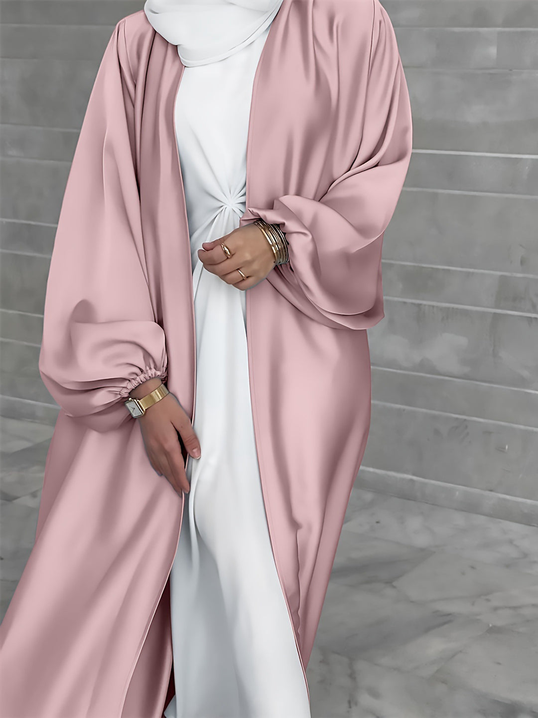 Dame elegant Kimono-Style overtræk Stilla