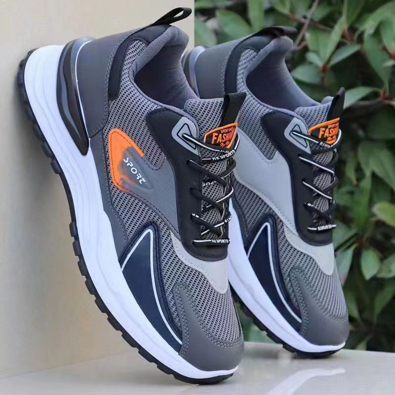 Herrer Åndbare Fritids sneakers med stødabsorberende sål Stilla