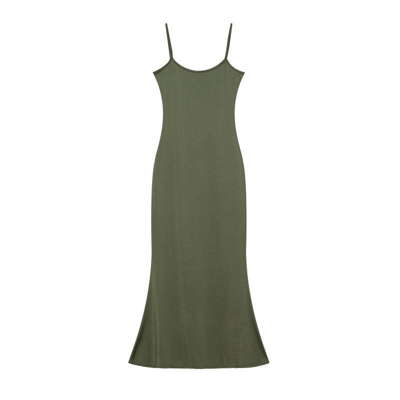 Dame Elegant Slip Maxi Kjole Stilla