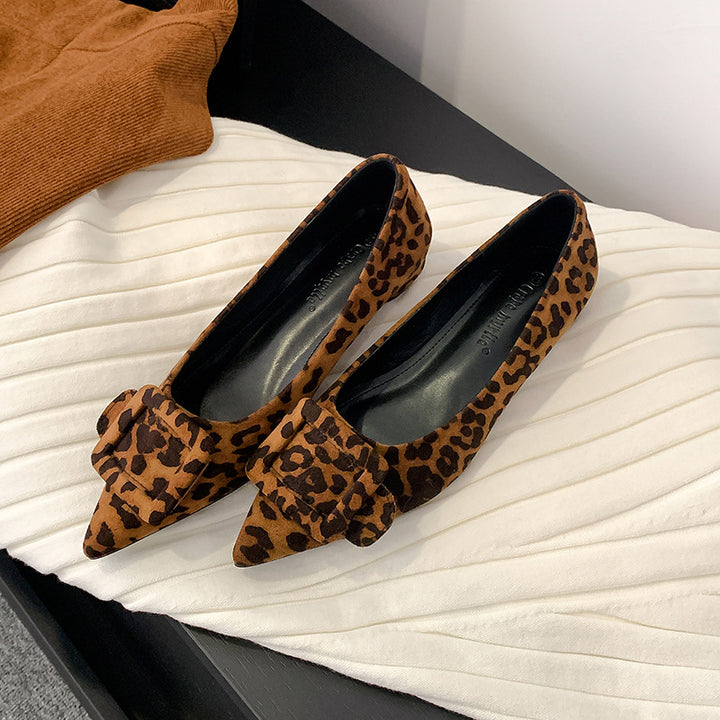 Dame elegante Ballerinas med fint spænde detaljer og behagelig sål Stilla