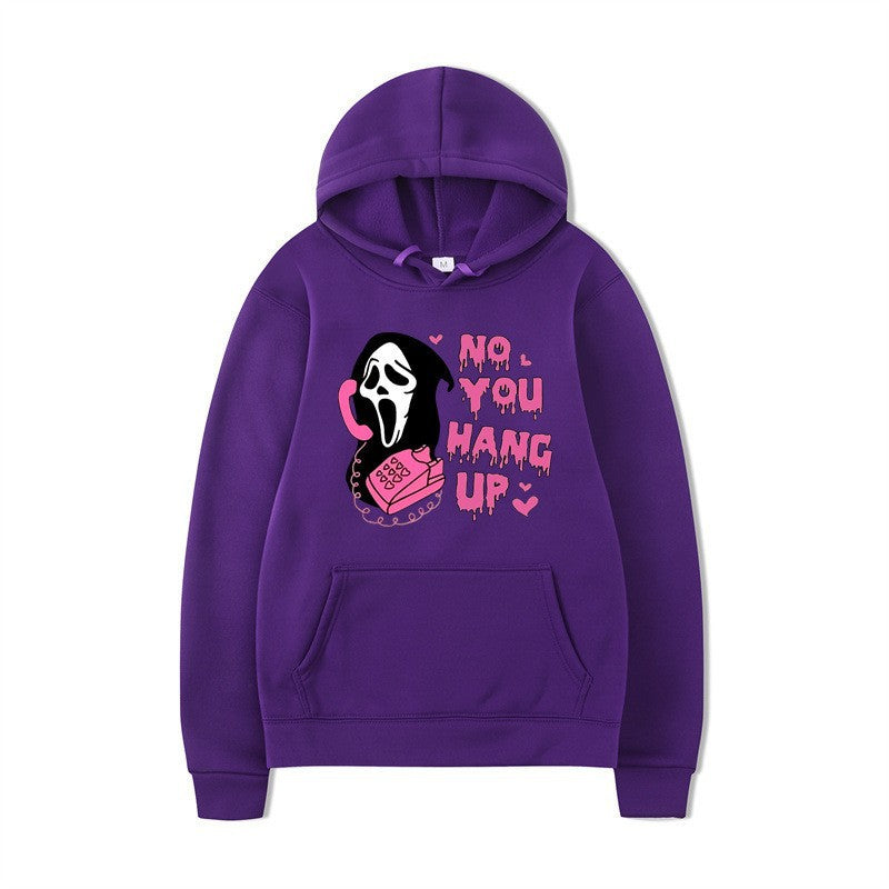 Kvindernes hoodie med kreativt popkulturmotiv Skovae