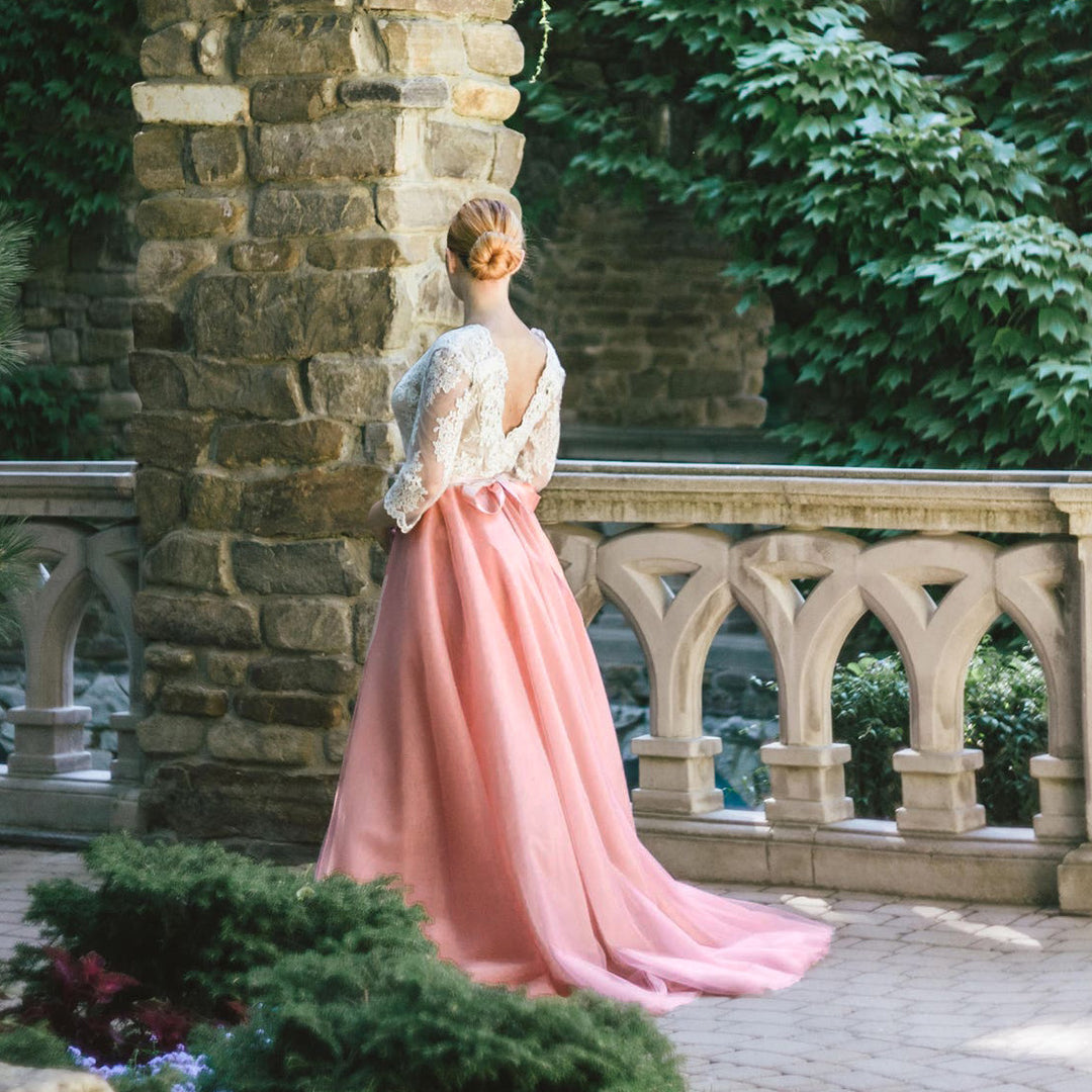 Dame Elegant rygudskæring maxikjole Stilla