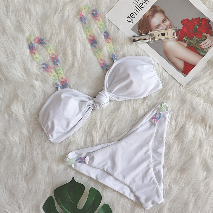 Dame Designer Halskæder Bikini Sæt Stilla