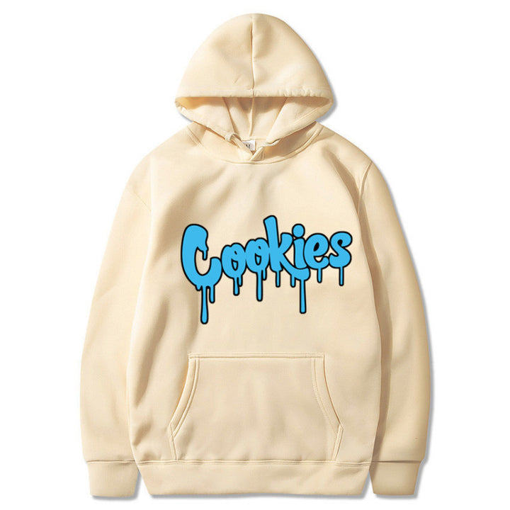 Kvinders hoodie sweatshirt med moderne grafisk print og komfortabel pasform Skovae