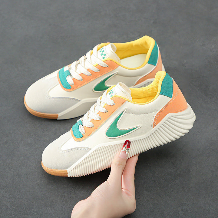 Dame sporty sneakers med elastisk dæmpningsteknologi og åndbart overmateriale Stilla