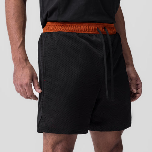 Herrer Sports Netshorts med let materiale og elastisk bånd Stilla