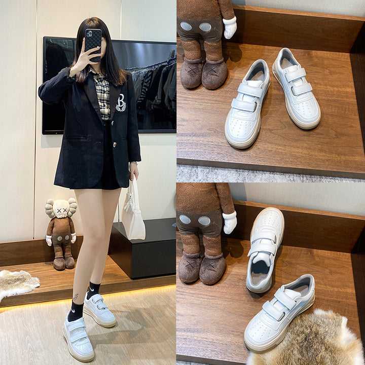 Dame Sneakers med justerbar Velcro og polstret sål Stilla