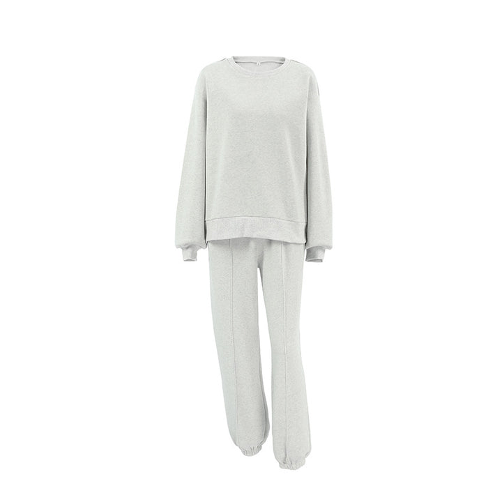 Dame fritidsdragt med sporty design og løs pasform Stilla