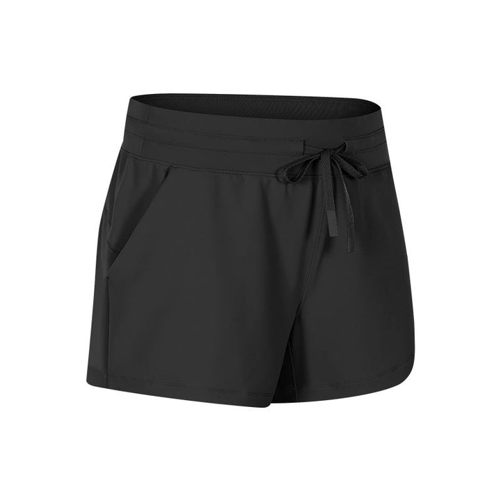 Stilla | Talje Yoga Shorts Til Kvinder