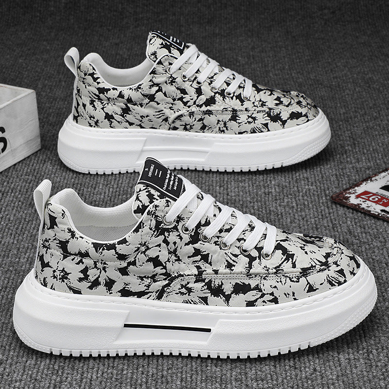 Femme Grafiktryk Chunky Sål Sneakers Stilla