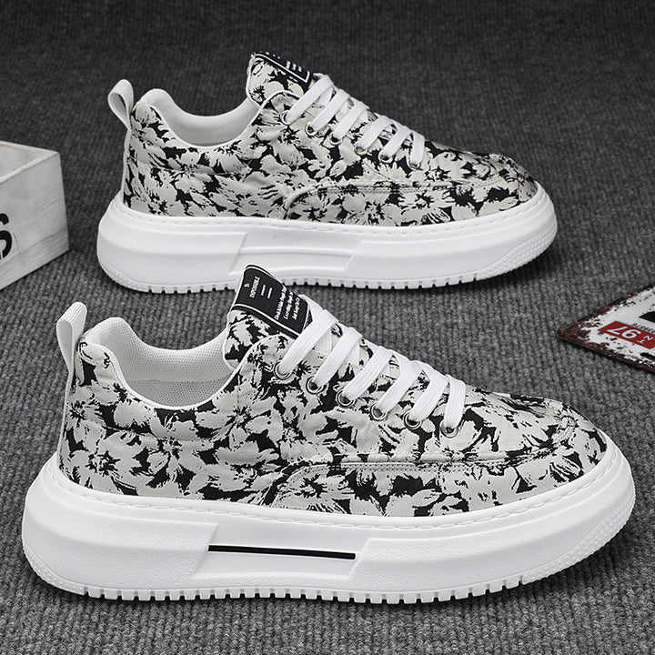 Femme Grafiktryk Chunky Sål Sneakers Stilla