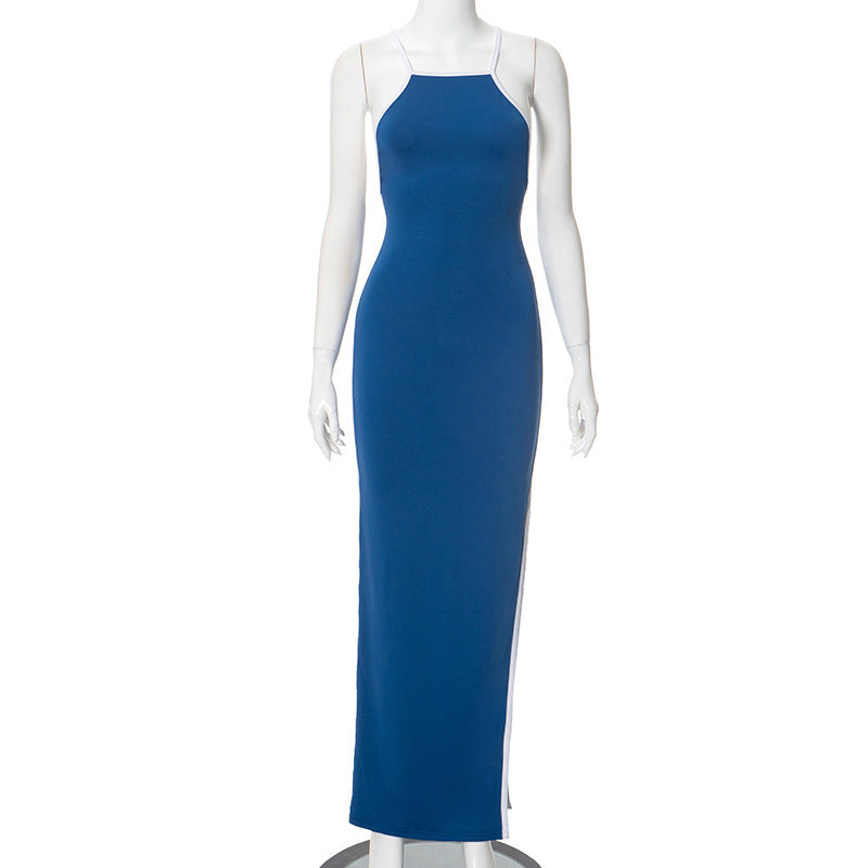 Femme Sleek Højslids Maxi Kjole Stilla
