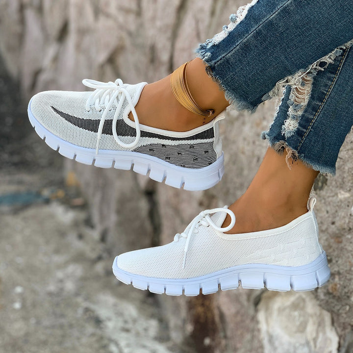 Damer Let og åndbar Sneakers med fleksibel sål Stilla