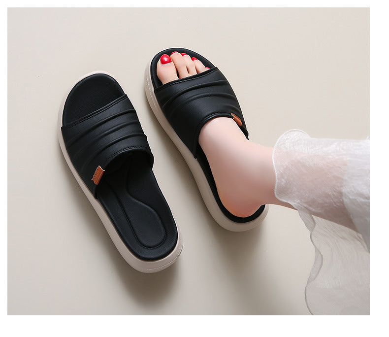 Dame Komfortable Fritids-Sandaler med brede polstrede Remme Stilla