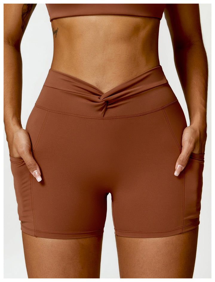 Stilla | Nude Feel Tight Yoga Shorts Casual Outdoor Running Og Motion Fitness Bukser