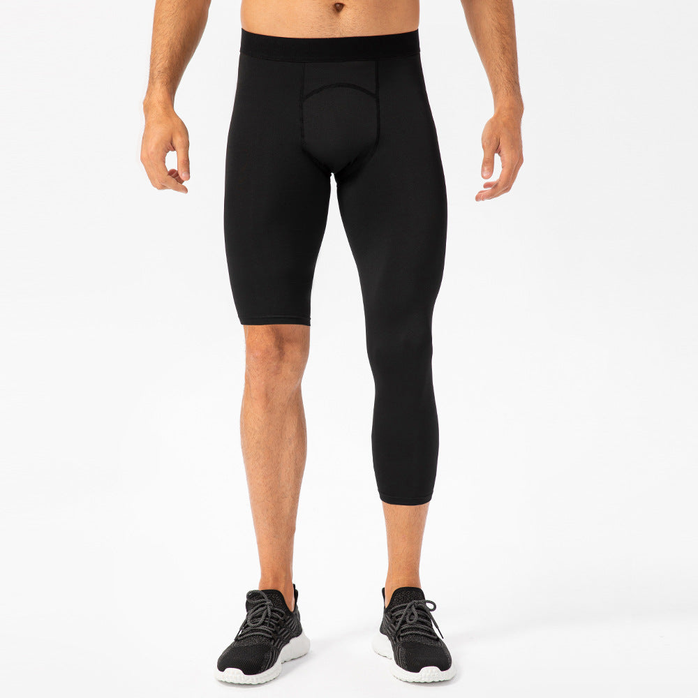 Herrer kompressionsleggings med ergonomisk snit og strategiske ventilationszoner Stilla