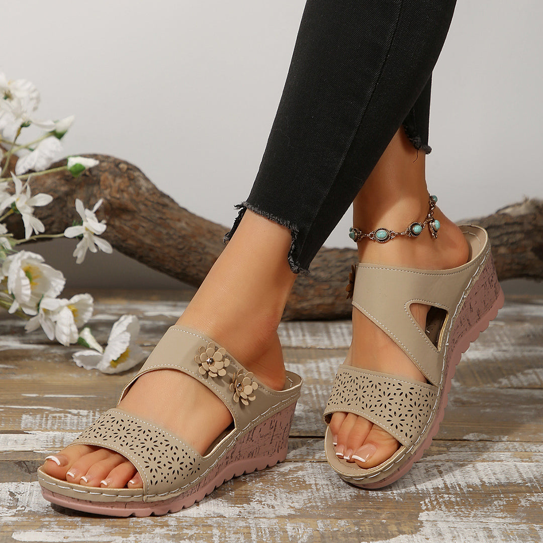 Dame Wedge Sandaler Stilla