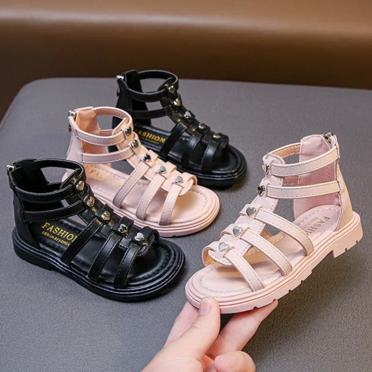 Dame Gladiator Sandaler med moderne rem-design og robust fodseng Stilla