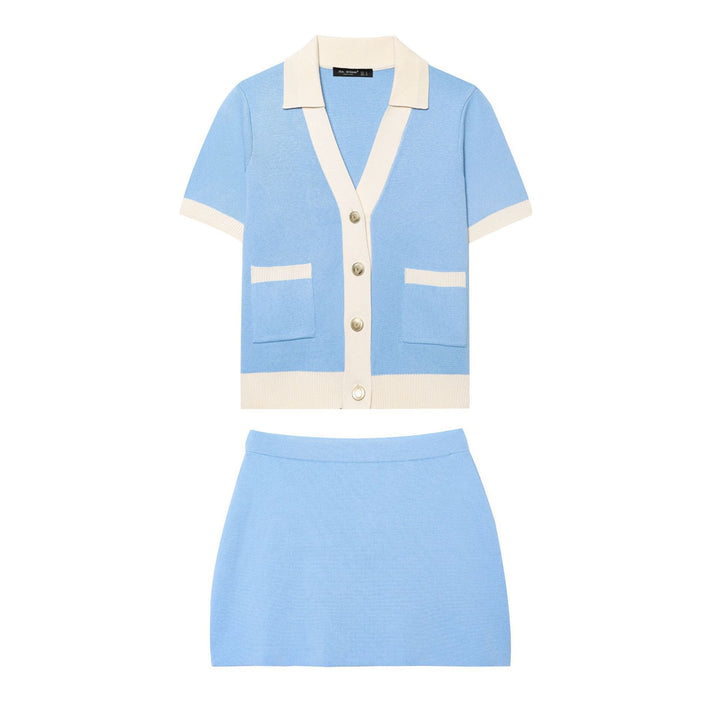 Dame Strikket Skirt Stilla