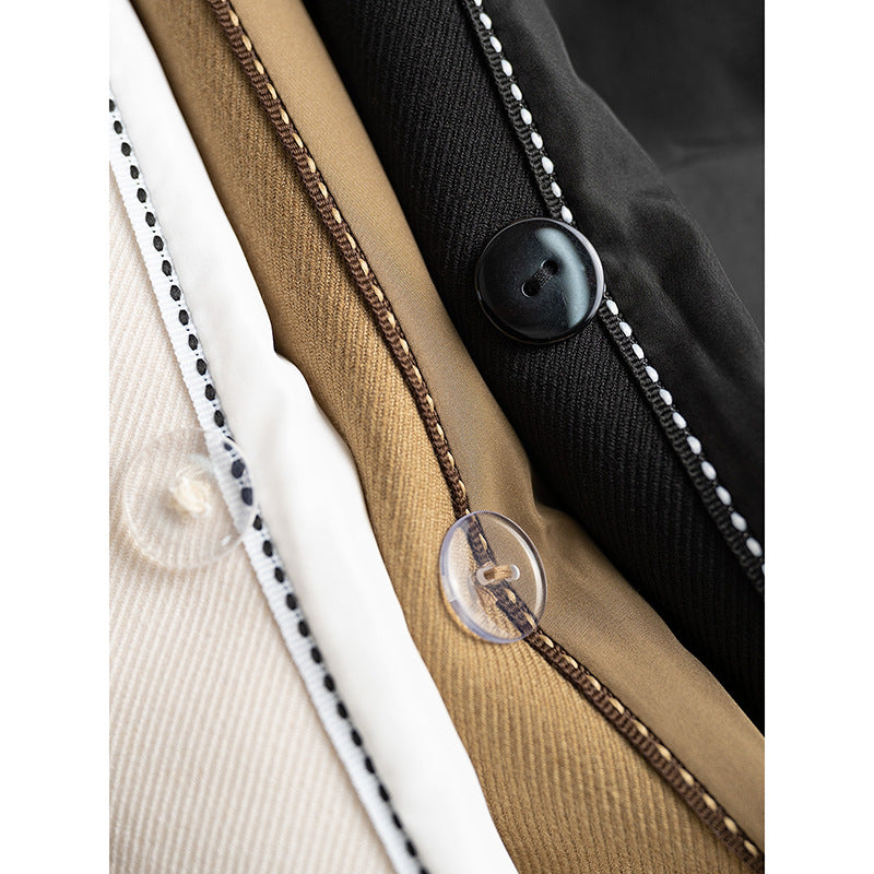 Damer Dobbeltlagd Blazer i uldblanding med struktureret design Stilla