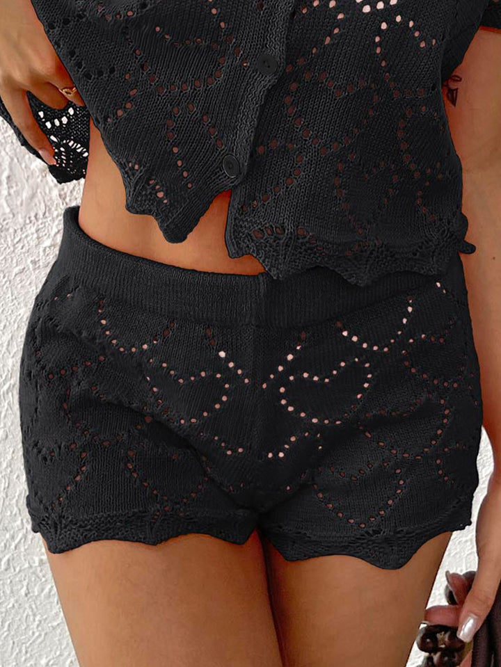 Dame hæklede strandshorts Skovae