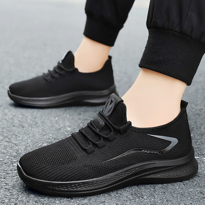 Dame Åndbare og fleksible livsstilssneakers med skridsikker sål og elastisk indgang Stilla