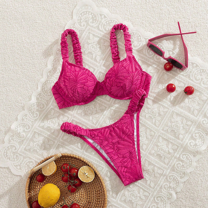 Dame Bikini med raffineret ruffle-design Skovae