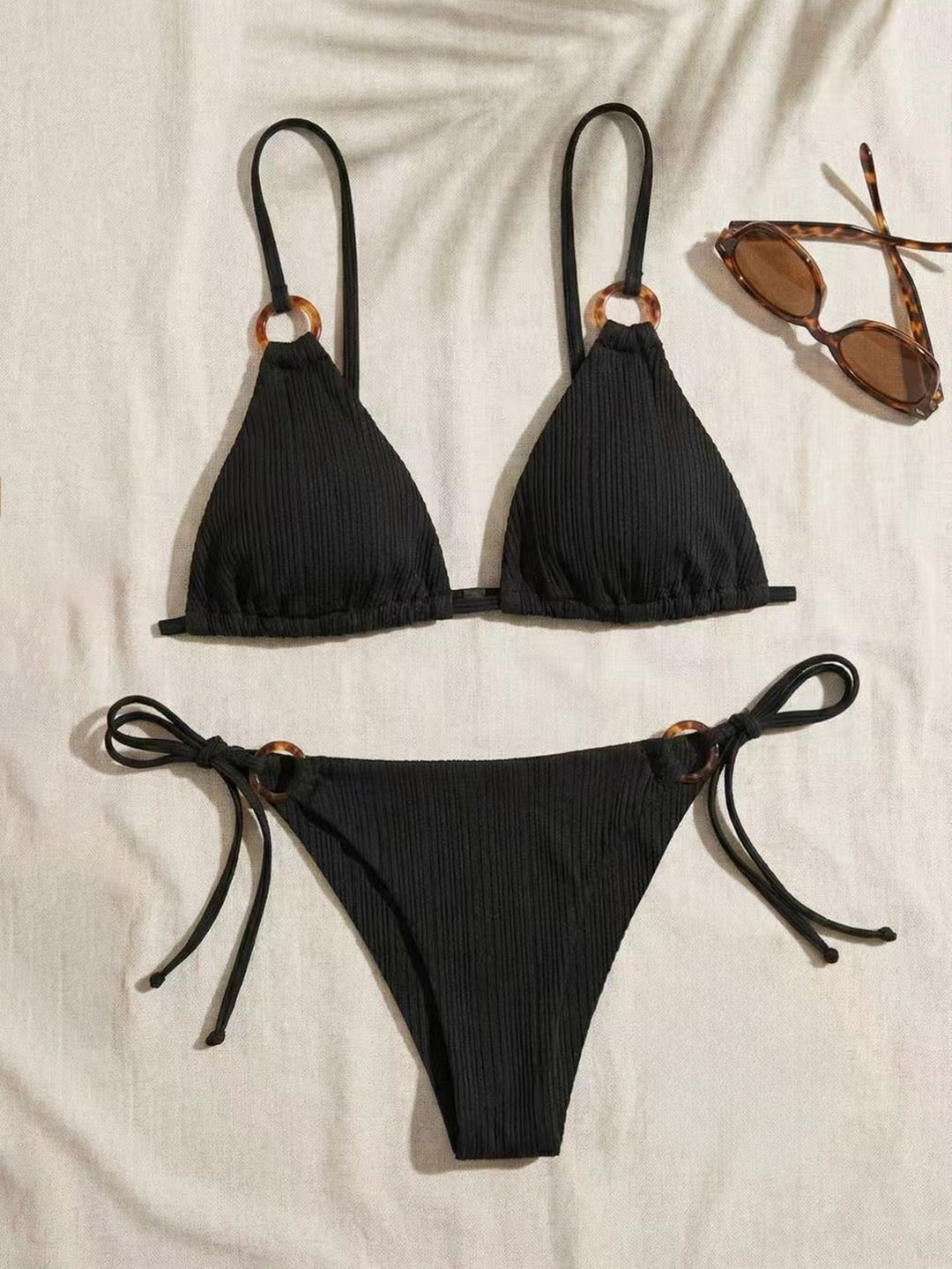 Dame trekantsbikini med justerbare stropper Skovae