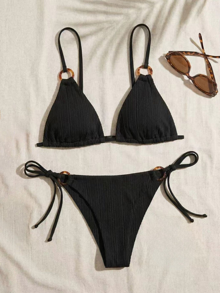 Dame trekantsbikini med justerbare stropper Skovae