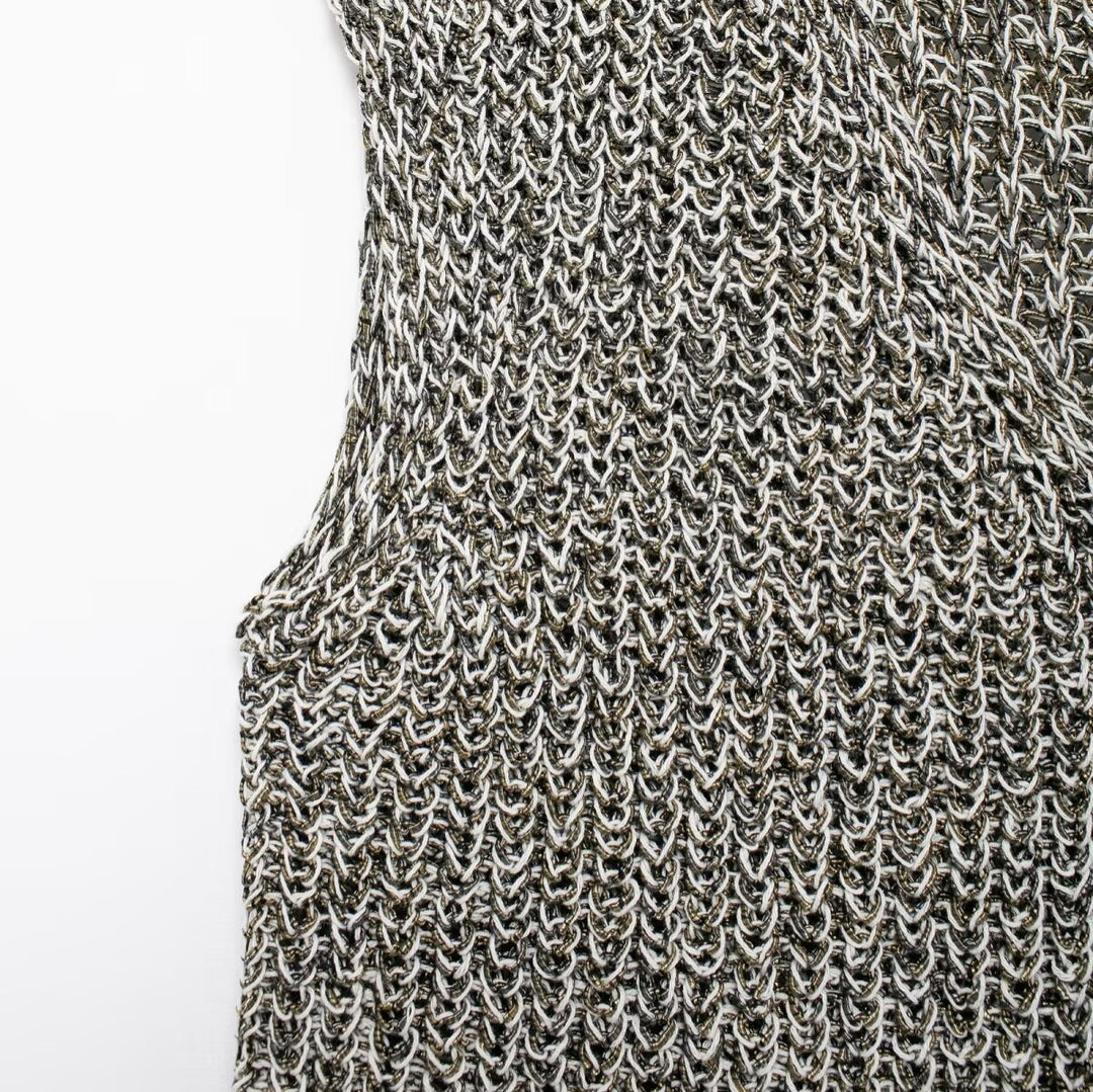Femme Strikknap-Vest Stilla
