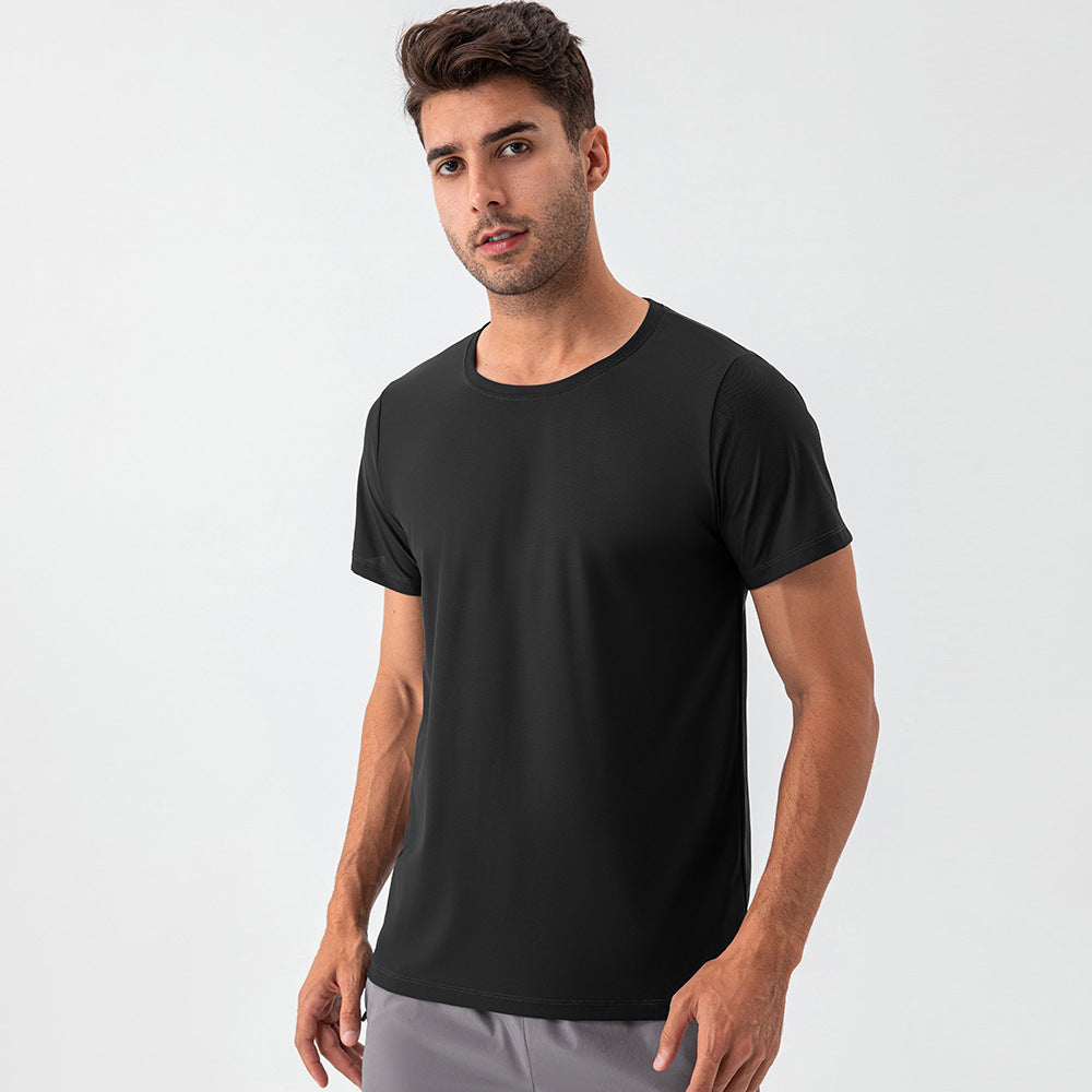 Herrer Sportslig Basketball T-Shirt med åndbare materialer og komfortabel pasform Stilla