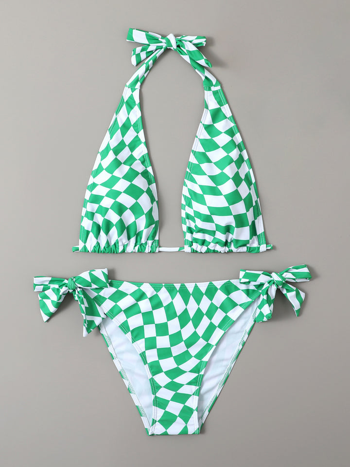 Dame Ternet Trekant Bikini Sæt Stilla