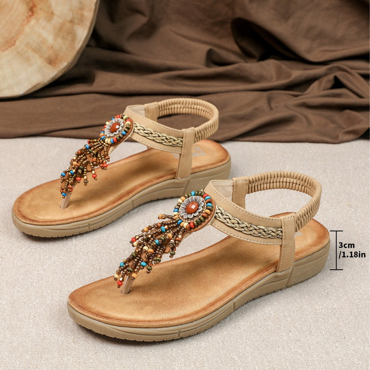 Dame Sandaler med glitrende paljetter og elastisk rem Stilla