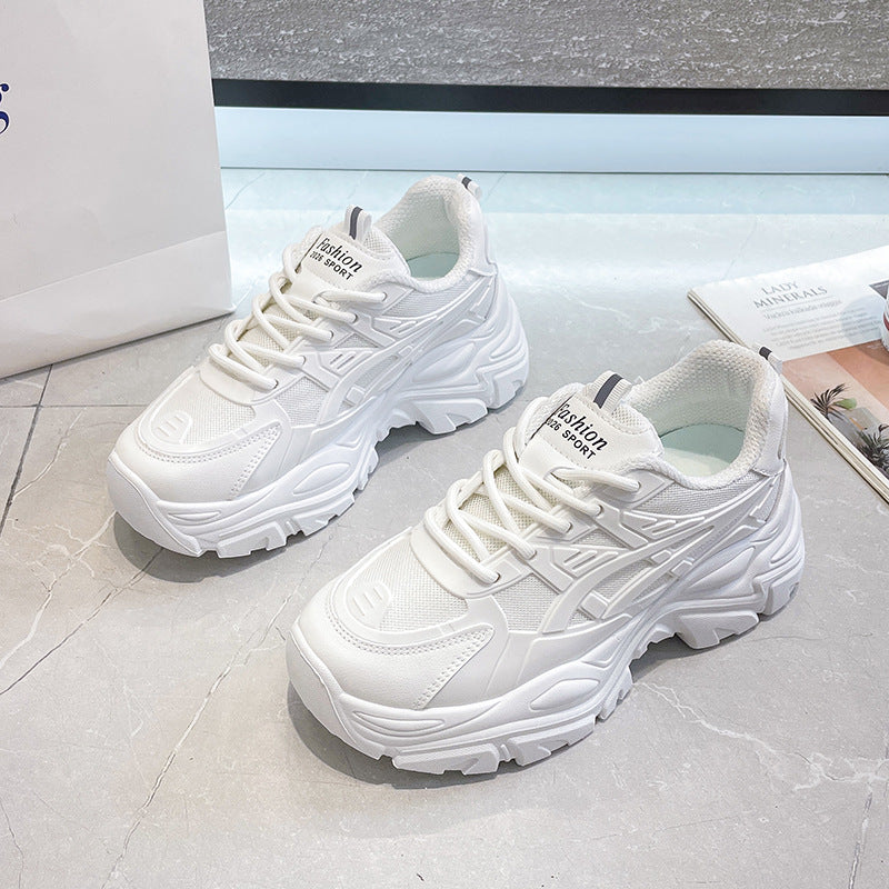 Dame Chunky Sneakers med åndbart mesh-overflade og stødabsorberende sål Stilla