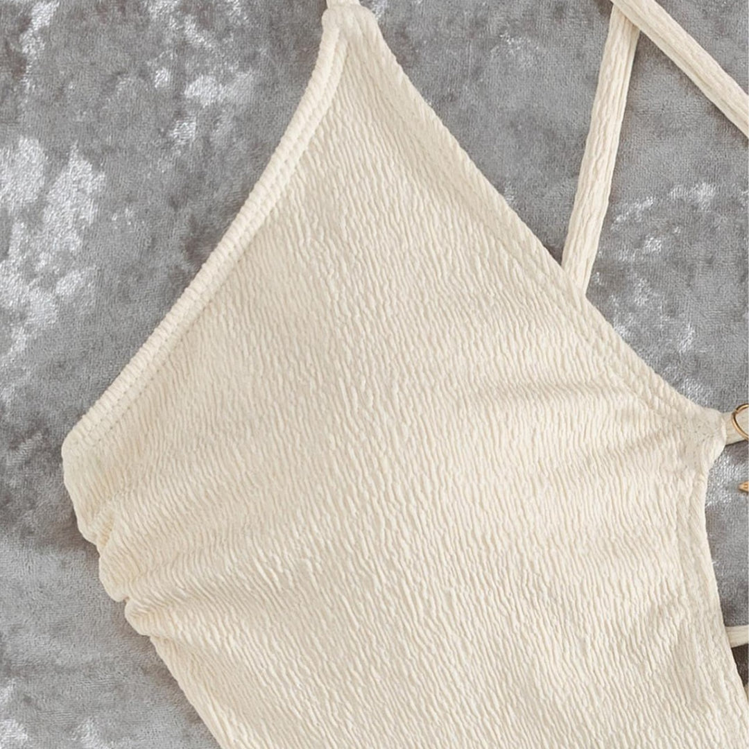 Dame Cut-Out Badedragt med unikt ringdetalje Skovae