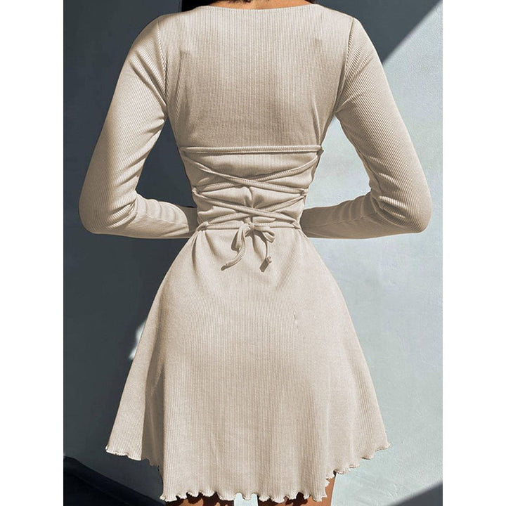Stilla | Rund Hals A-line Casual Kjole